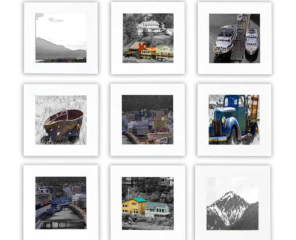 1. Desain white border