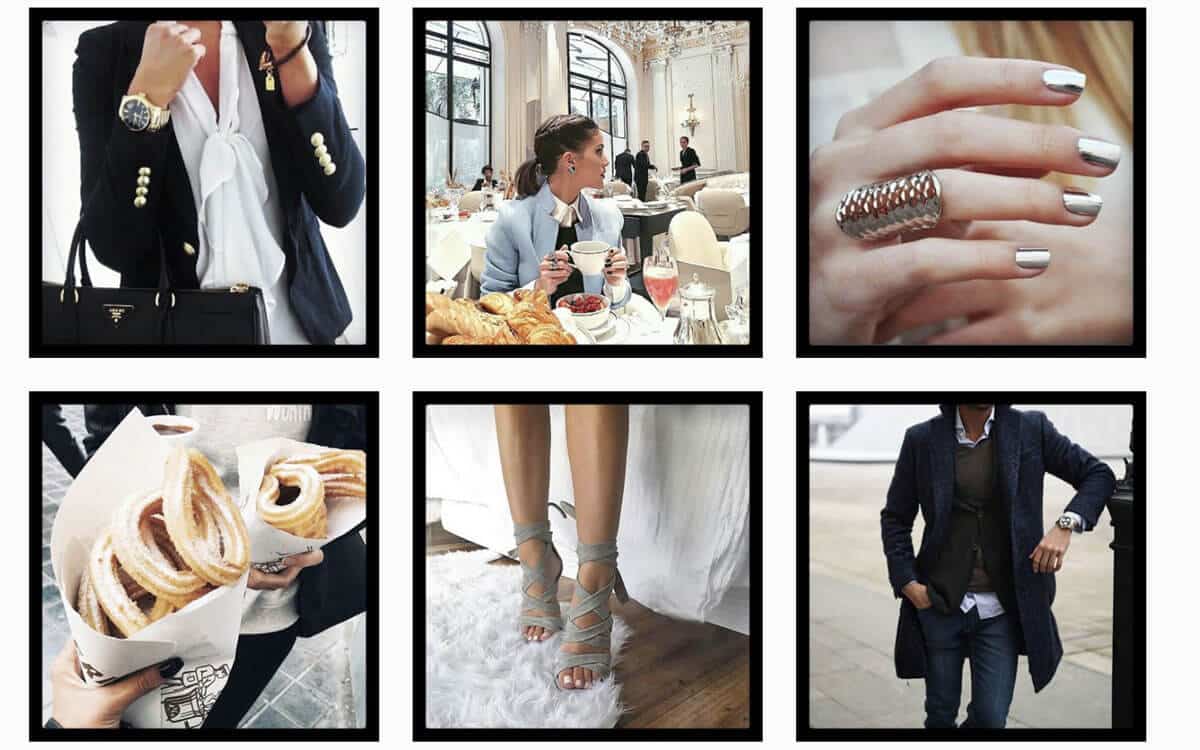 4. Desain black border