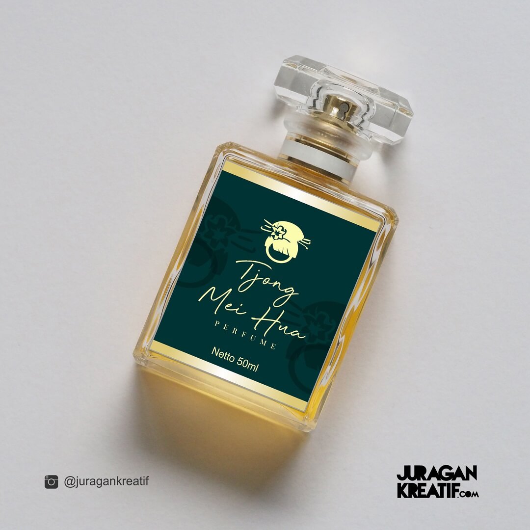 Hexa Kimia - Packaging Sticker Parfum Tjong Mei Hwa