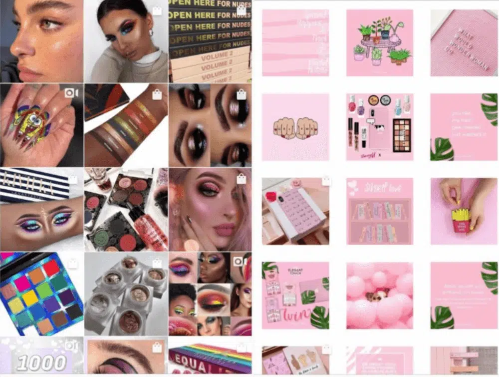 Feed Instagram Rapi 4 Menggunakan Filter yang Serupa