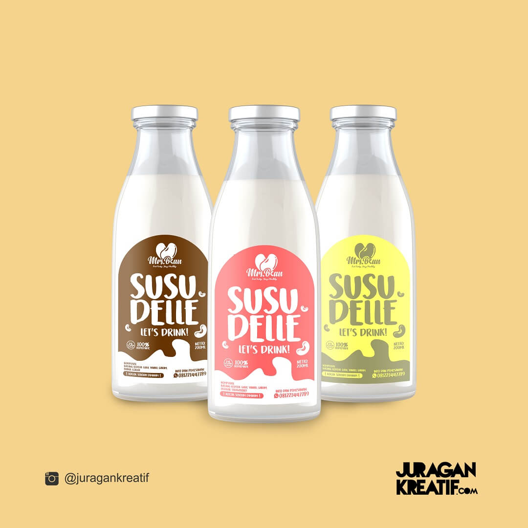 Mrs Bean - Packaging Botol