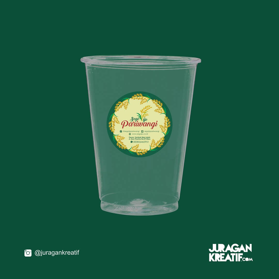 Sego Ijo Pariwangi - Packaging Cup
